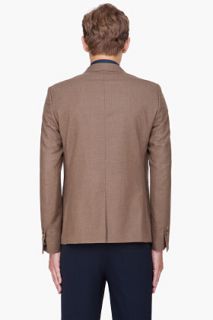 Kenzo Light Brown Constructed Blazer for men