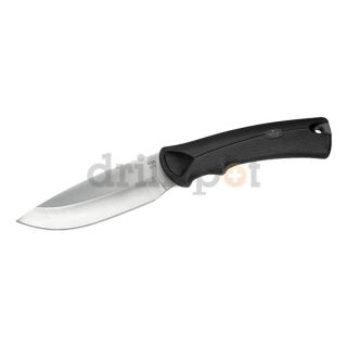 Buck Knives 0679BKS Fixed Blade Knife, Drop Point, Blk, 4 In