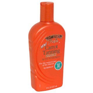 Carrot Tanning Lotion with Sunscreen, SPF 10 8 fl oz (237 ml) Beauty