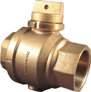AY McDonald 2 6005 Series Stop and Waste Valve with Threaded Top