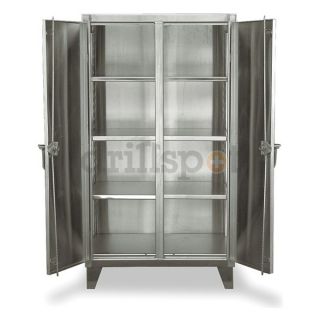 Strong Hold 65 DS 246SS Storage Cabinet, Welded, Dark Gray