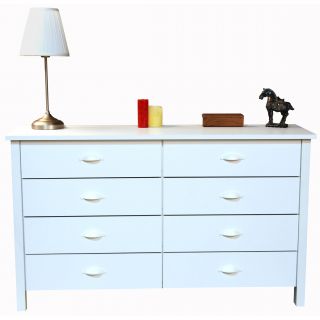 white finish 8 drawer chest compare $ 188 25 today $ 157 99 save 16 %