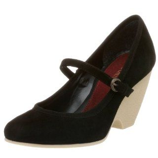  Aerosoles Womens Vice Cube Wedge Mary Jane,Black Suede,9 M Shoes