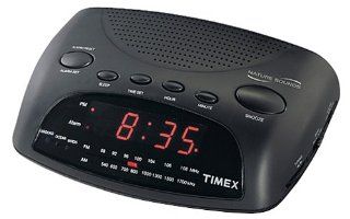 Timex T234B Nature Sounds Alarm Clock Radio (Black
