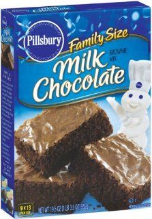 Pillsbury Milk Chocolate Brownie Mix, 19.5 Ounce Boxes (Pack of 12