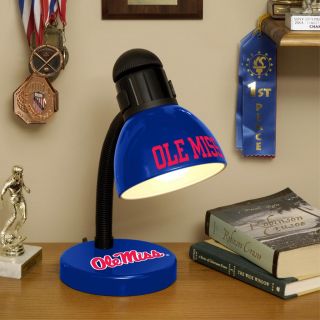Ole Miss Runnin Rebels Desk Lamp