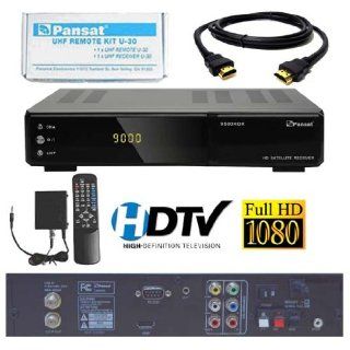 Pansat 9500HDX with U 30 UHF Remote Kit + FREE HDMI CABLE