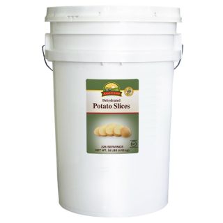 Augason Farms 6 Gallon Gluten Free Potato Slice Pail Today $40.49 4.7