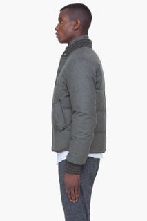 Yves Saint Laurent Grey Detachable Vest Jacket for men