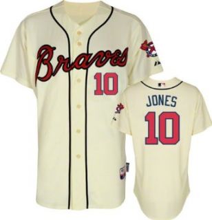Atlanta Braves Authentic 2012 Chipper Jones Alternate Cool