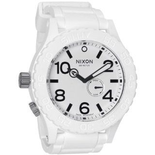 Nixon Watches   Mens Rubber 51 30 Watch in White A236 100