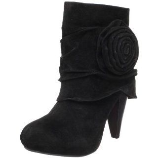  Dollhouse Womens Rosalee Mid Calf Boot,Black,5.5 M US Shoes