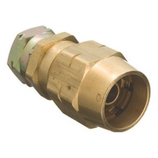 Weatherhead 33806B Y76 3/8 x 3/4 20 Brass Female Connector 338B