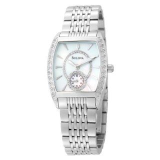 Bulova Womens 96R50 Diamond Acent Watch Watches