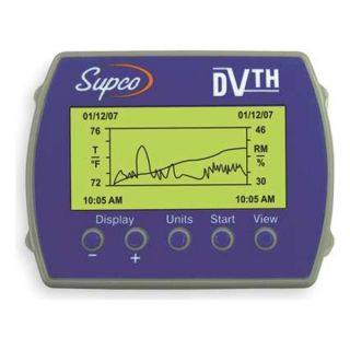 Supco DVTH Data View Logger, Temp and Humidity