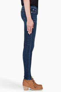 Rag & Bone Dark Wash Skinny Wonderland Jeans for women