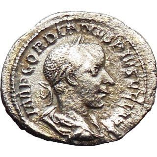 GORDIAN III 238AD Ancient Silver Denarius Rare Roman Coin
