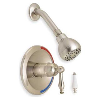 Trident 6PB43 Faucet, Shower, Single Lever, Brush Nickel