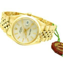 Pre Owned Mens Rolex Oyster Perpetual Datejust Watch