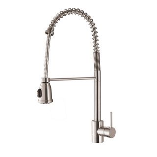Ruvati Stainless Steel Commercial Style Pullout Spray Kitchen Faucet