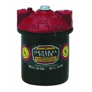 General Filters 1A 25A Fuel Oil Filters and Replacement Cartridge