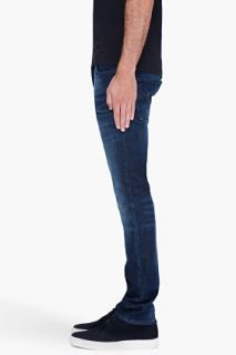 Nudie Jeans Dark Navy Thin Finn Organic Jeans for men