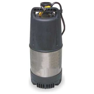 Dayton 4LA43 Sump Pump, 1 1/4 HP