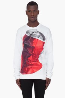 Ksubi White Pop Crush Print Sweater for men