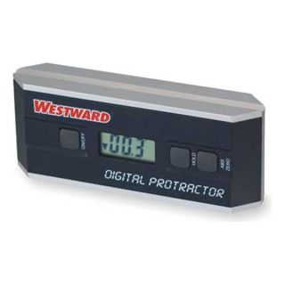 Westward 2YNJ1 Electronic Digital Protractor, 6 In