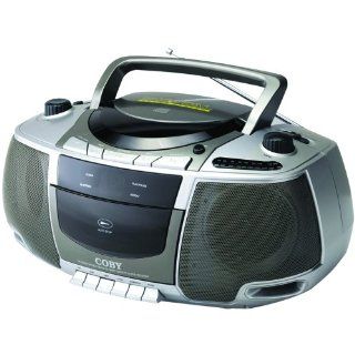 Coby CX CD248 Portable CD/Radio/Stereo Cassette Player