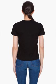 Comme Des Garçons Play  Black Heart Print T shirt for women