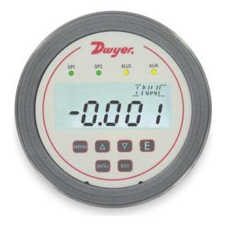 Dwyer Instruments DH3 009 Digital Panel Meter, Pressure