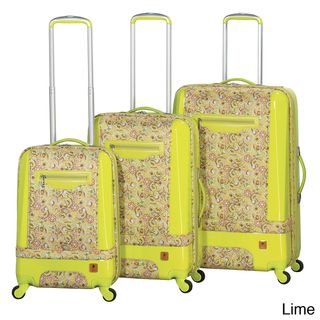 Heys USA Hybrid Painterly 3 piece Spinner Luggage Set