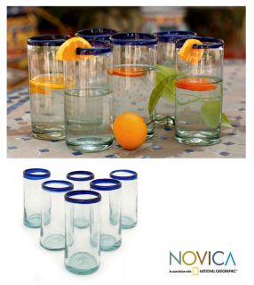 Cobalt Kiss 6 piece Drinking Glass Set (Mexico) Today $44.49 4.6 (35
