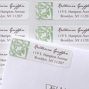 Celtic Knot Personalized Return Address Labels Office
