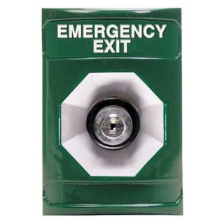 Safety Technology International SS 2103EX Emergency Exit Button, Key To Activate