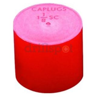 & Plugs) 235801HB 0.630x0.88 Red LDPE SC 5/8 Tube End Sleeve Cap
