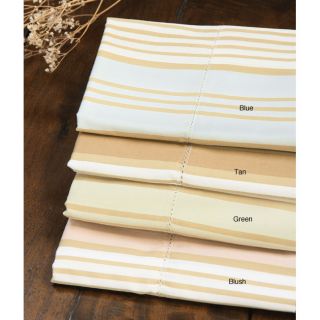Cabana Stripe 400 Thread Count Cotton Sheet Set