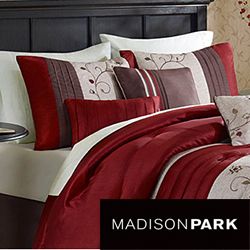 Madison Park Belle 7 piece Poly Polyoni Classic Woven Comforter Set