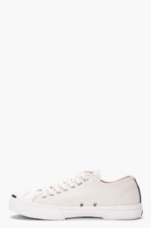 Comme Des Garçons Play  Cream Low top Jack Purcell Sneakers for men
