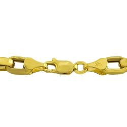 14k Yellow Gold Polished Chain Link Necklace