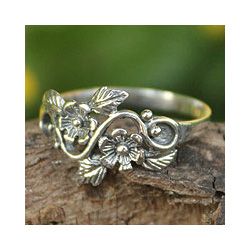 Sterling Silver Siam Rose Cocktail Ring(Thailand) Today $21.49 3.5