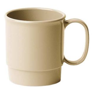 Cambro CA75CW133 Stacking Cup, Beige, PK 48