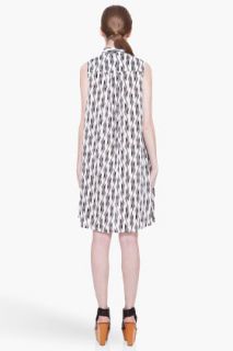 Thakoon Addition Black & White Tie Front Dress for women