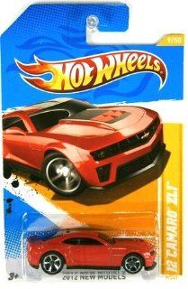  2012 Hot Wheels New Models 12 Camaro ZL1 Red #9/247 Toys & Games