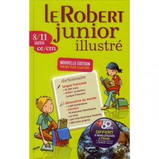 DICTIONNAIRE   LANGUE Dictionnaire Le Robert junior ilustré ; 8/11 an