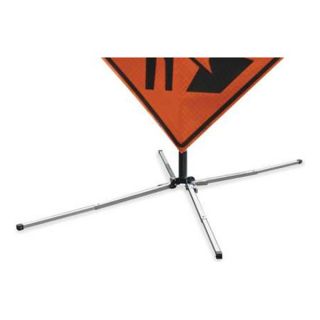 Dicke UF2000 Sign Stand, Traffic, Spring Base, Alum
