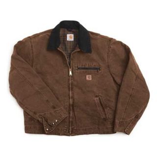 Carhartt J97 BRN TLL 4XL Jacket, Insulated, Brown, 4XLT