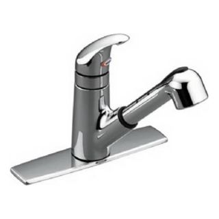 Moen 87315C Chrome 1 Handle Kitchen Faucet