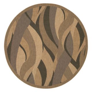 Natural and Black Area Rug (86 Round) Today $162.99
